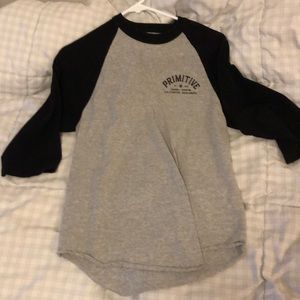 Primitive 3/4 sleeve baseball tee